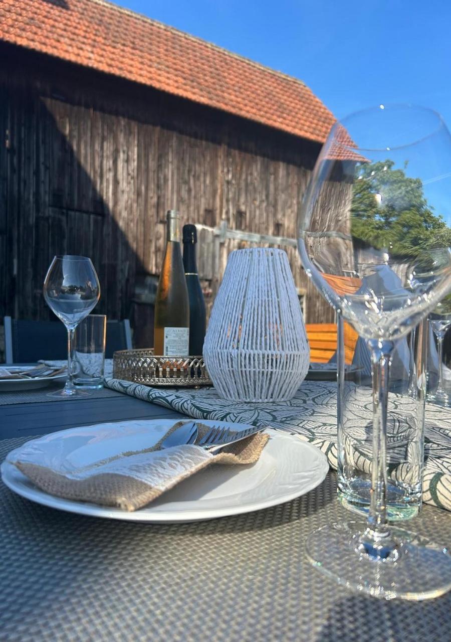 Charmant Cottage De Village Wittisheim Esterno foto